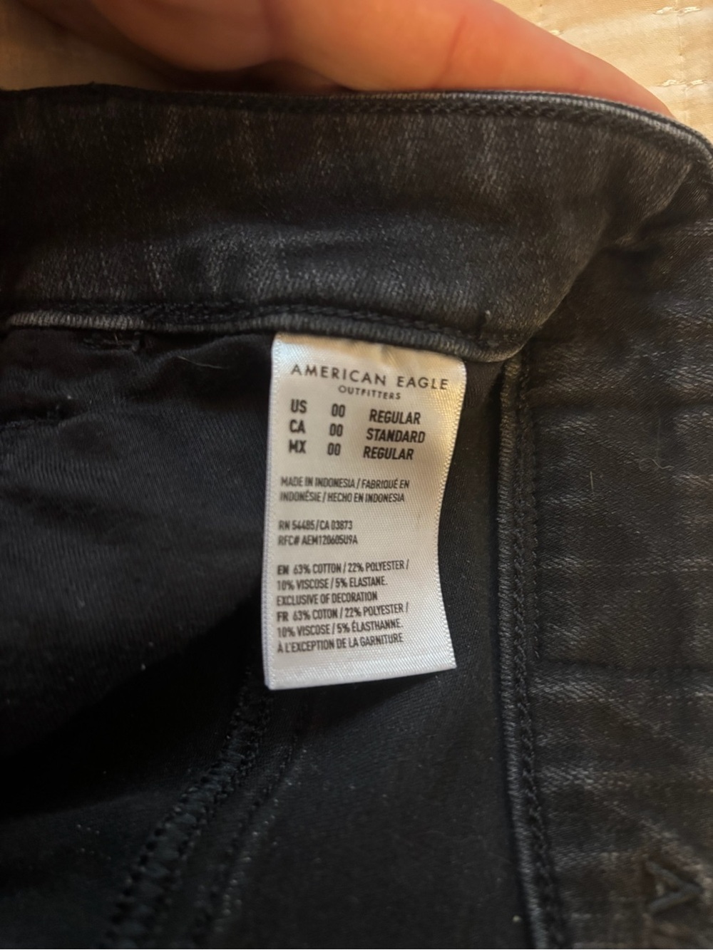 American Eagle Outfitters Black Skinny Jeans